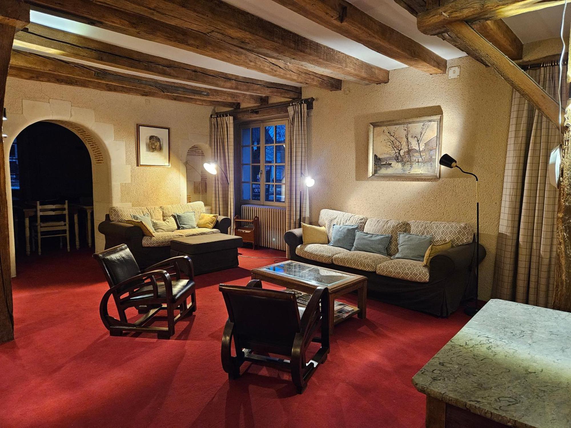 Logis Hotel Restaurant Relais De La Mothe Yzeures-sur-Creuse Buitenkant foto